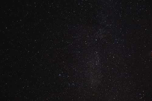 black white nebula night