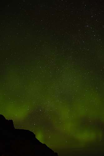 nature Aurora borealis on the sky outdoors