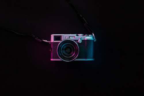 camera black and silver SLR camera computer backgrounds