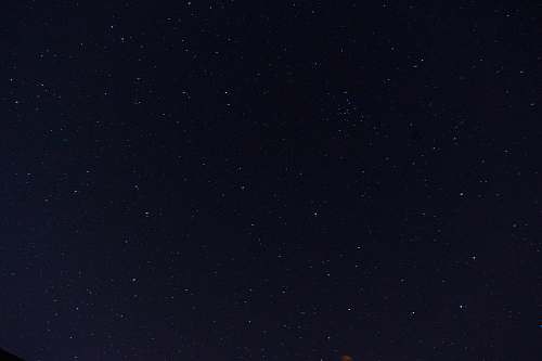 night man's eye view of stars galaxy