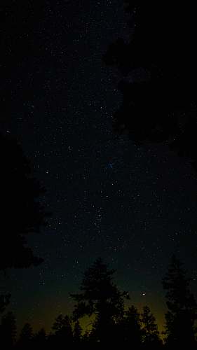 nature milky way photo at night outdoors