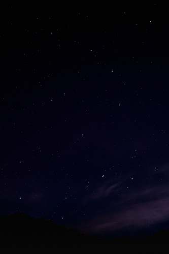 nature stars at night outdoors