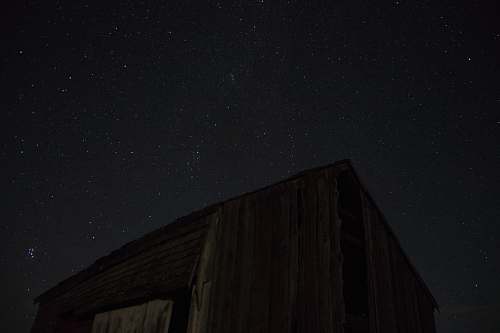 outdoors brown house at night black