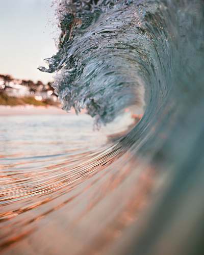 water closeup photo of sea wave nature