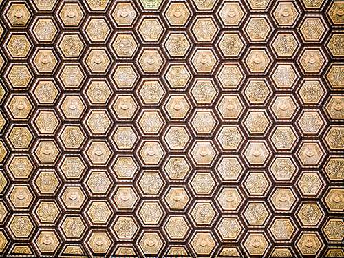 rug  honeycomb