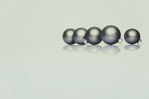 sphere five gray baubles accessories
