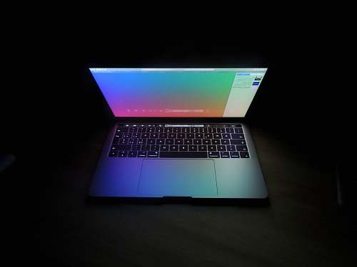 computer silver MacBook electronics