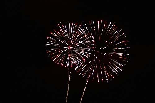 night fireworks display photo fireworks